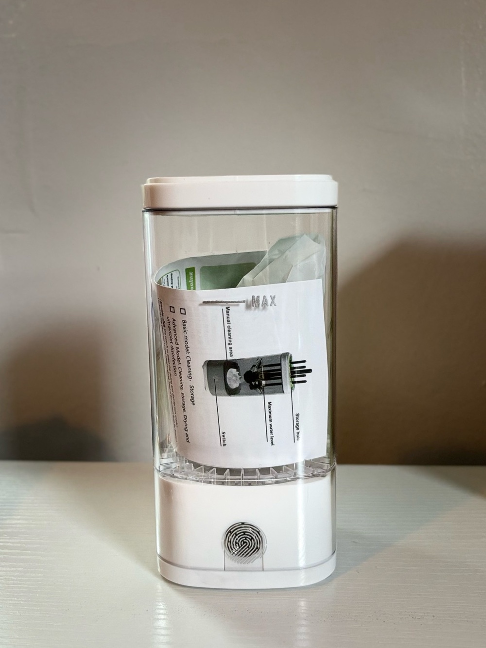White Automatic Facial Steamer / Humidifier - White